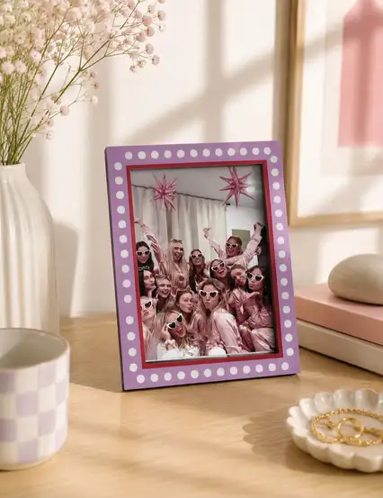 Celebrate Renkli Dekoratif Çerçeve Ve Kişiye Özel Fotoğraf Baskısı