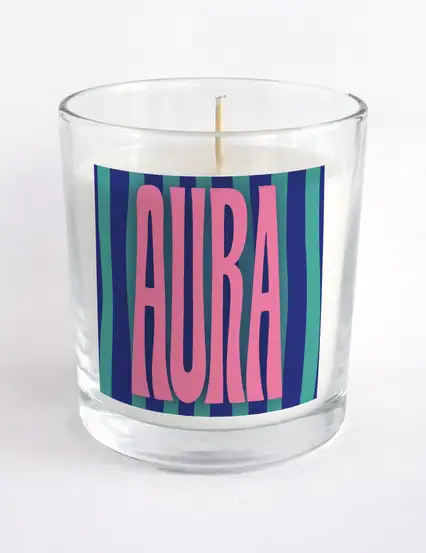 Aura Kokulu Bardak Mum