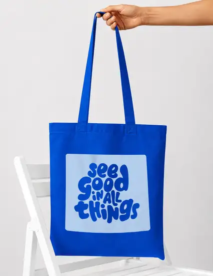 See Good In All Things Mavi Bez Çanta