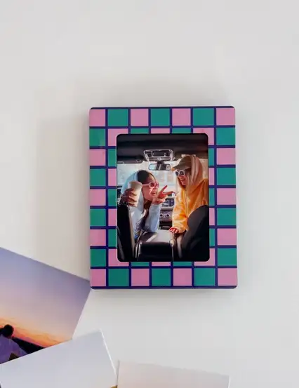 Daydream Magnet Çerçeve Ve Kişiye Özel 4'lü Mini Fotoğraf Baskısı 6x9 cm
