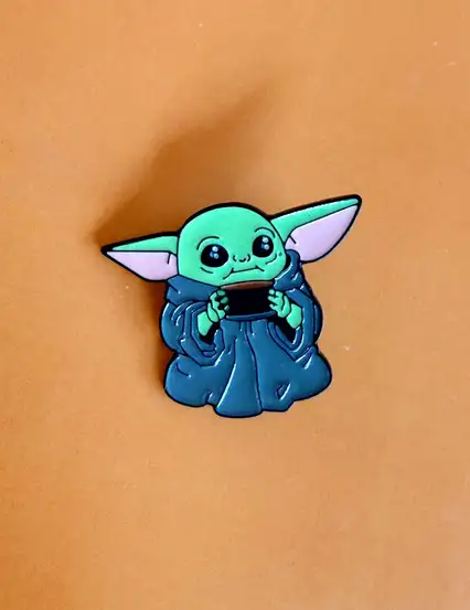Baby Yoda Grogu Rozet