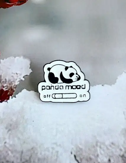 Panda Mood Rozet