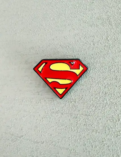 Superman Logo Rozet