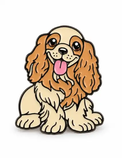 Cocker Spaniel Rozet