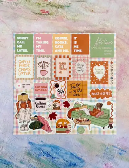 Me Time Sticker Seti