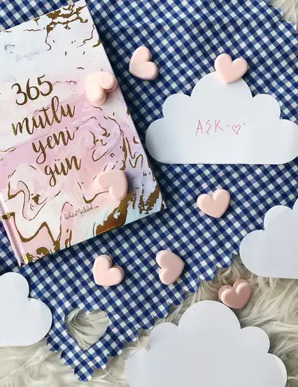 Pembe Minik 2li Kalp Mandal