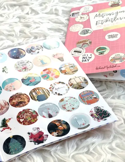 Motivasyon Etiket Kitabı - Sticker Book