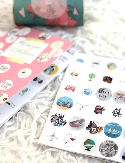 Motivasyon Etiket Kitabı - Sticker Book