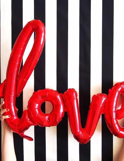 Sevgililer Günü Love Folyo Balon