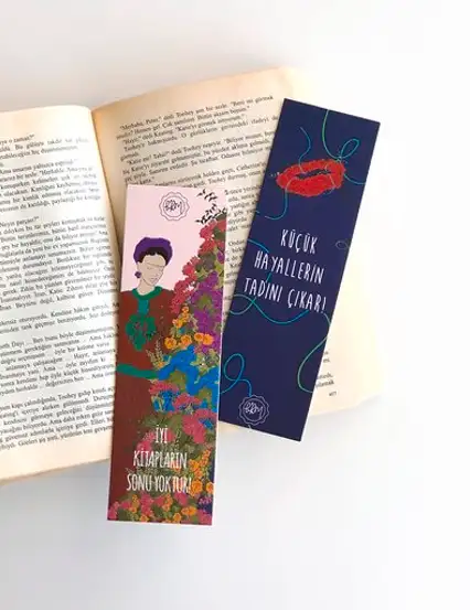 Frida Mottolu Kitap Ayracı 2'li