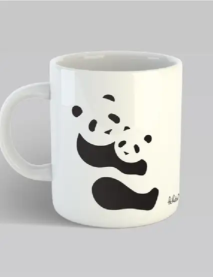 Anne bebek panda kupa