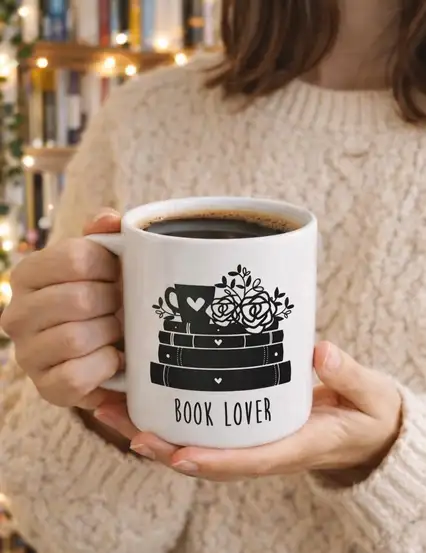 Book Lover Kahve Kitap Kupa