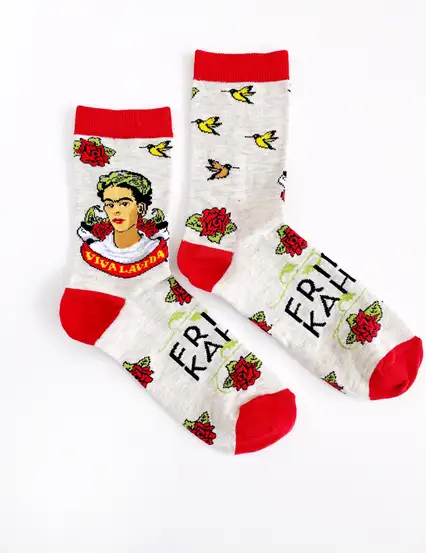 Çorap N027 Kırmızı Topuklu Frida Çorap
