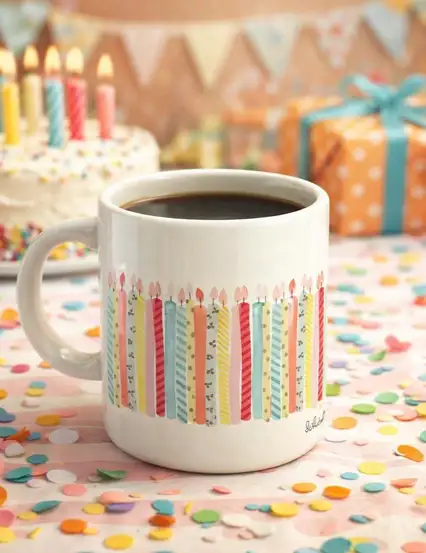 Doğum Günü Kupa Bi Dilek Tut