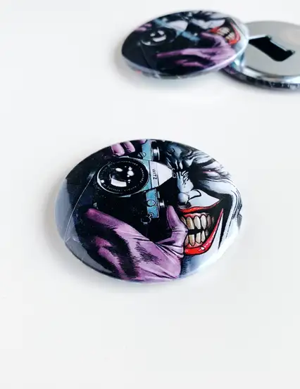 Marvel Joker Fotograf Makinesi Magnet Açacak 08