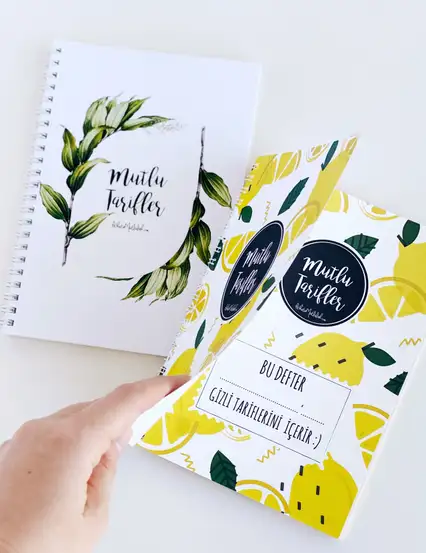 2li Tarif Defteri Seti - Limon ve Nature