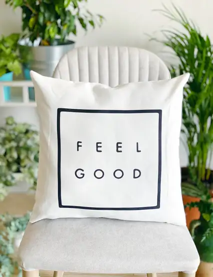 Yastık Kılıfı - Feel Good Kırlent Kılıfı