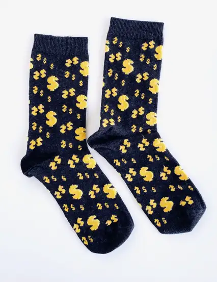 Çorap N106 Dolar serisi - Altın Dolarlar Çorap