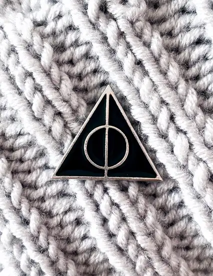 Harry Potter Ölüm Yadigarları Rozet