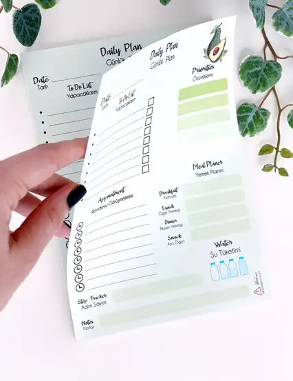 Günlük Planlayıcı - Avokado