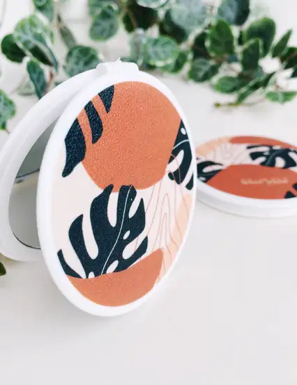 Boho Monstera Cep Aynası