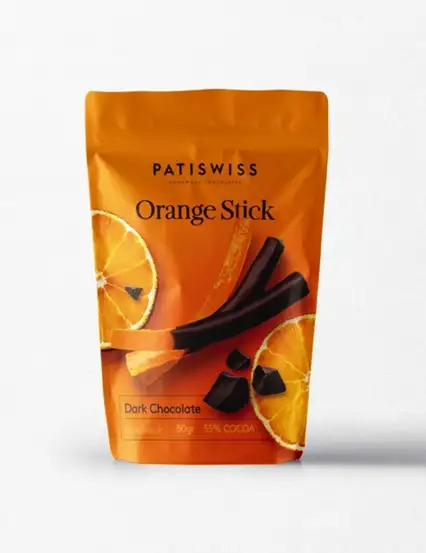 Patiswiss Dark Chocolate Orange Stick Portakallı Çikolata
