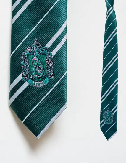 Harry Potter Wizarding World - Kravat - Slytherin Kravat