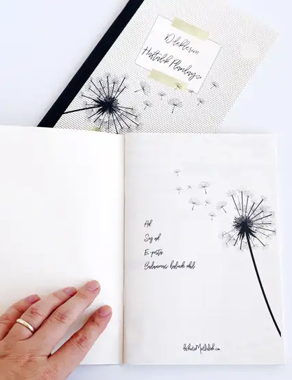 Dileklerim Haftalık Planlayıcı Defter