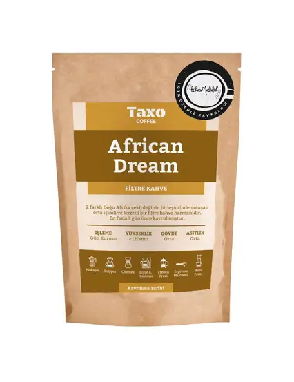 Filtre Kahve - African Dream Taxo Coffee 50 gr.