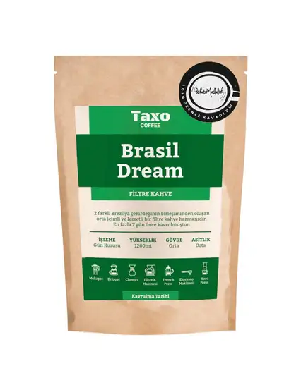 Filtre Kahve - Brasil Dream Taxo Coffee 50 gr.
