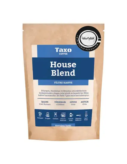 Filtre Kahve - House Blend Taxo Coffee 50 gr.