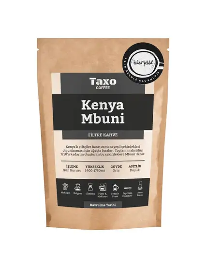 Filtre Kahve - Kenya Mbuni Taxo Coffee 50 gr.