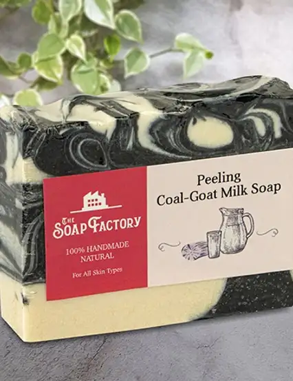 The Soap Factory - Artizan Serisi Kömür Keçi Sütü Sabunu