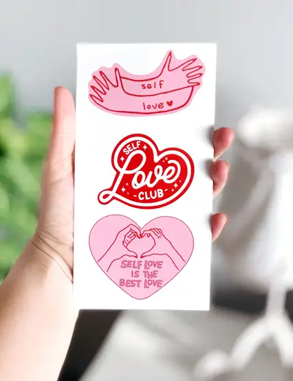Kendini İyi Hisset Sticker Seti