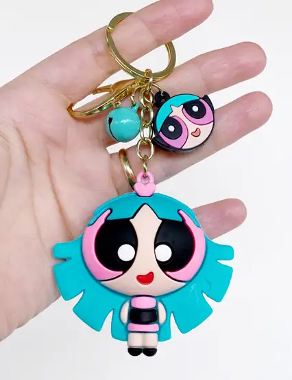 Anahtarlık Çanta Aksesuarı - Powerpuff Bliss Anahtarlık