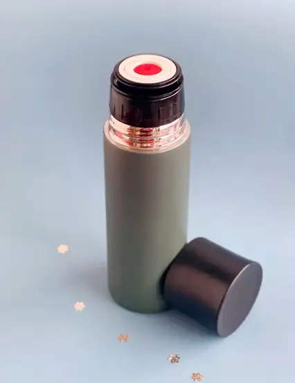 Yeşil Vakumlu Çelik Termos 400 ml