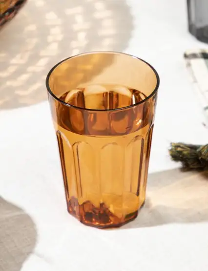 Hardal Plastik Meşrubat Bardak