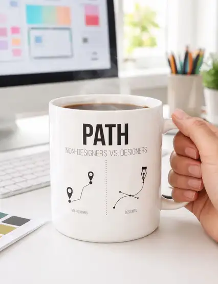 Grafik Tasarımcı Serisi Path Kupa