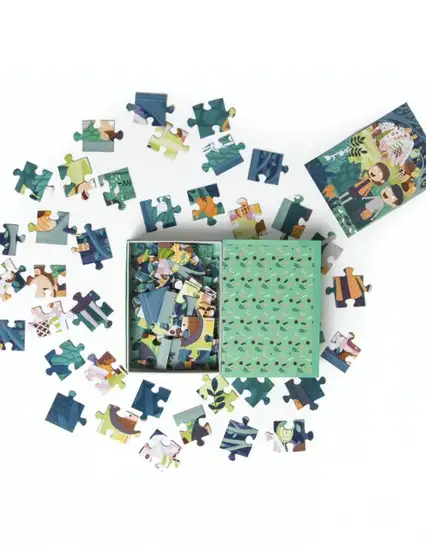 Kidmosfer - Hansel ile Gretel Puzzle (Yapboz) 48 Parça