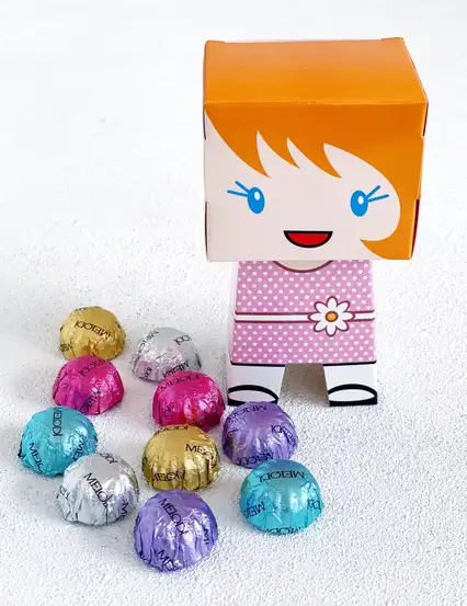 Happy Girl Melodi Mini Çikolata Kutusu