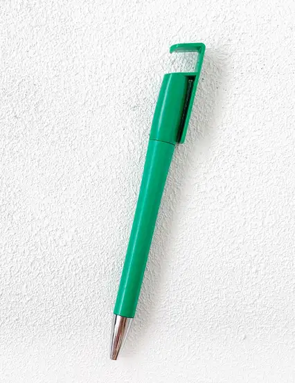 Su Yeşili Tükenmez Kalem Ve Telefon Tutacağı