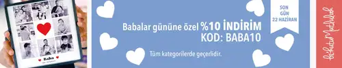 Babalar Gününe Özel %10 İndirim Kodu: BABA10 Bikutumutluluk'ta!
