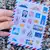 Seyahat Sever Scrapbook Pul Sticker Pack