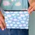Bulutlar Mavi Makyaj Çantası Clutch