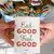 Eat Good Feel Good Motto Kartı Kartpostal