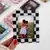 Siyah Beyaz Damalı Magnet Çerçeve Ve Kişiye Özel 4'lü Mini Fotoğraf Baskısı 6x9 cm