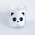 Mum n064 - Sevimli Panda Kokulu Bardak Mum