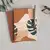 Çizgisiz Defter Serisi - N004 Boho Yeşil Monstera Defter