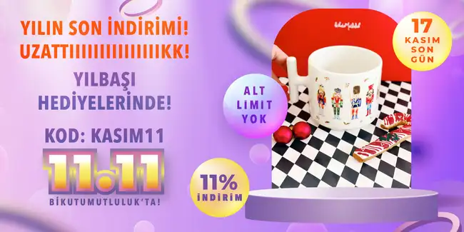 Yılbaşı Hediyelerinde Efsane Kasım İndirimi!