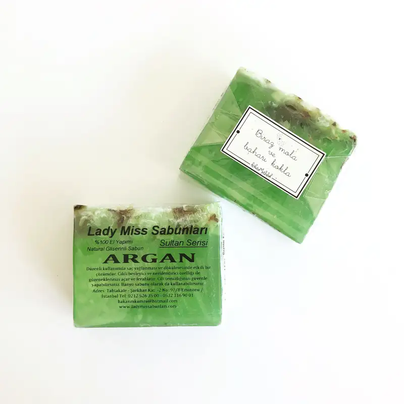 Argan Sabunu %100 El Yapımı Natural Gliserinli Sabun